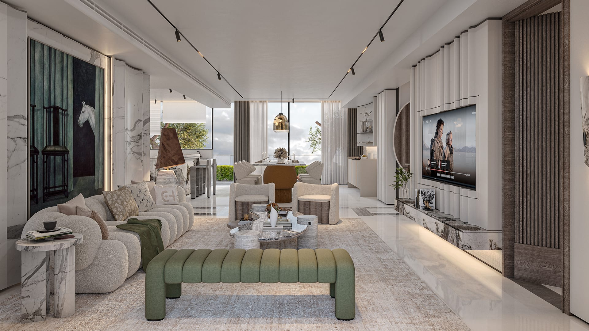 elan sohna road gurgaon spacious livining room